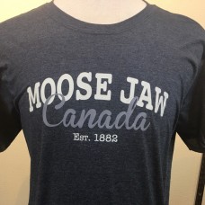 Moose Jaw Est 1882 T-Shirt Dark Heather