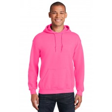 Gildan Heavy Blend Adult Hooded Sweatshirt Safety Pink