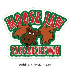 Moose Jaw Camp Moose Decal