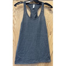 M&O Tank Top Ladies Dark Heather Grey