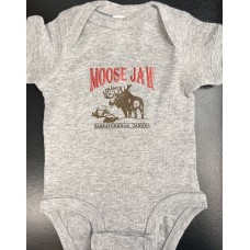 Moose Jaw Original Waterbase Infant Onesie Sports Grey