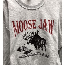 Moose Jaw Original Waterbase Crewneck Sweatshirt Ash