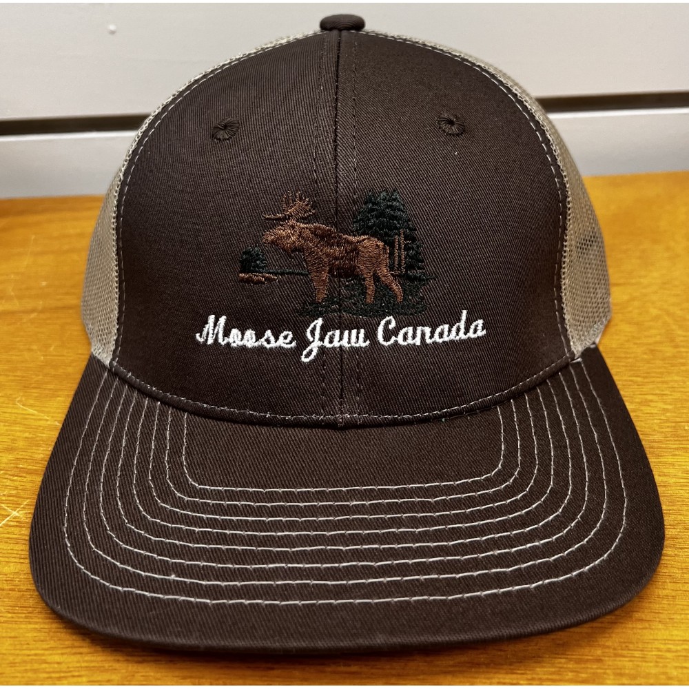 Moose Jaw Moose Scene Mesh Back Hat