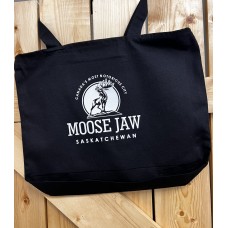 Moose Jaw Canada's Most Notorious Official Tote Bag Black