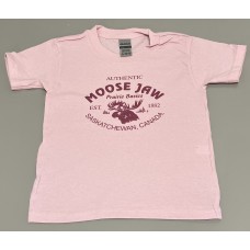 Moose Jaw Prairie Basics Toddler/Youth T-Shirt Light Pink