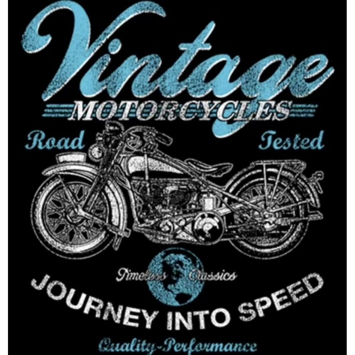 BP22700ED1 Vintage Motorcycle