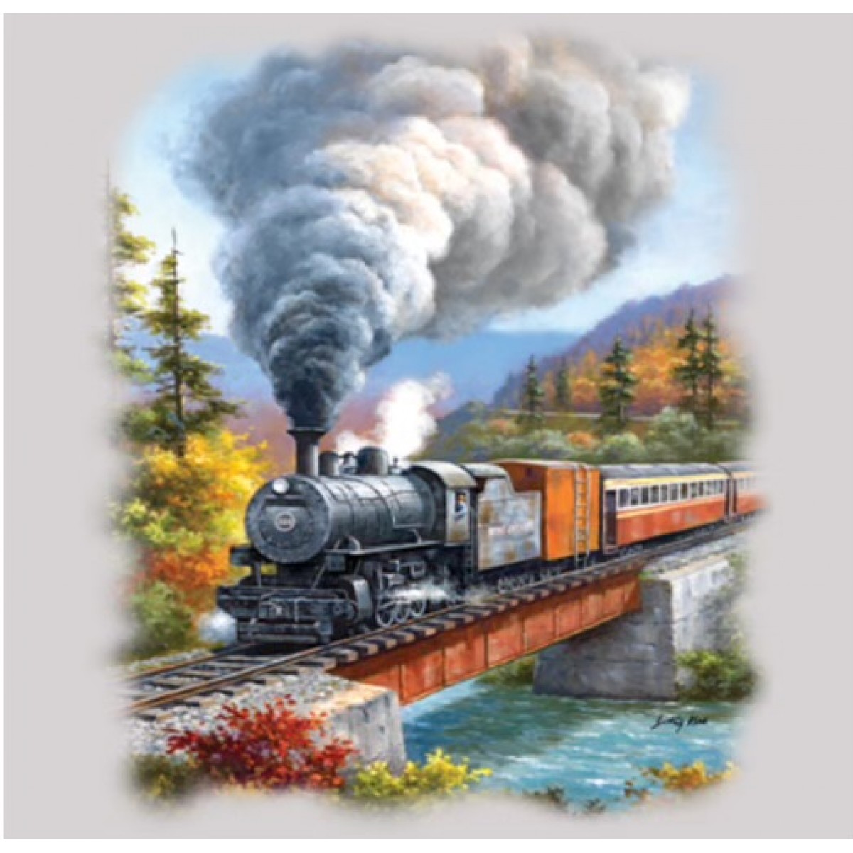 BP19357HL2 Train Crossing