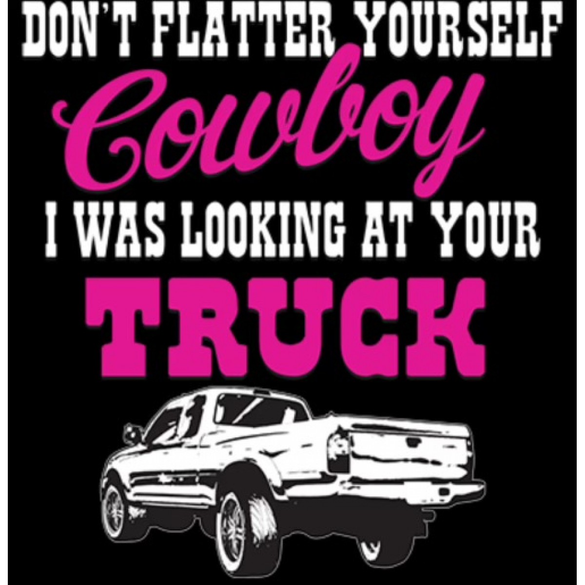 BP18342EL2 Looking at your Truck Cowboy