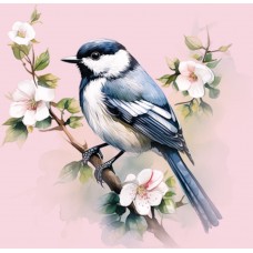 BP27072DP4 Chickadee Watercolour Bird