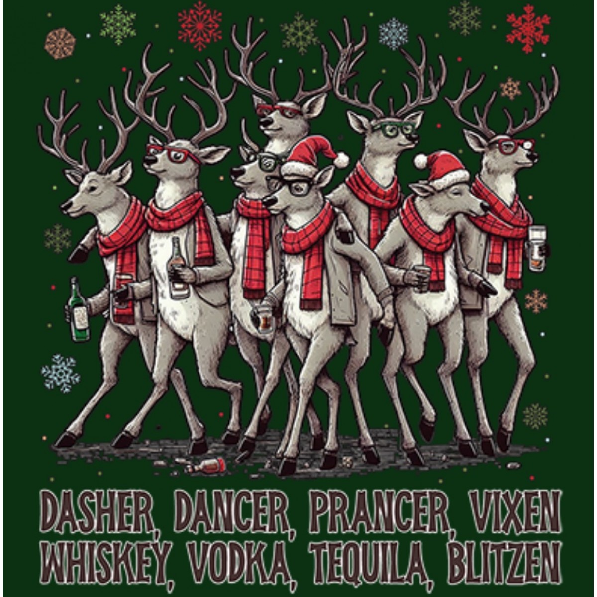 BP28486HDP2 Reindeer Drinking