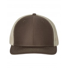 Richardson Snapback Trucker Cap Brown/Khaki 112 Richardson Snapback Trucker Cap Brown/Khaki 112