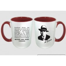 Moose Jaw Mug Al Capone White/Red 14oz