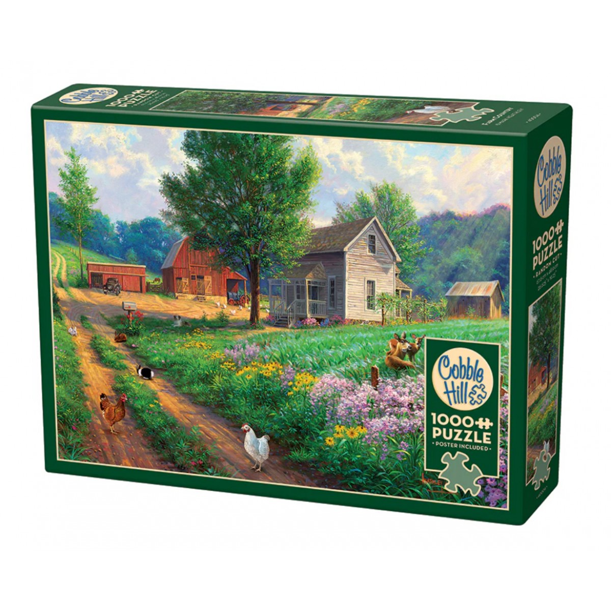 Cobble Hill Jigsaw Puzzle: Farm Country Cobble Hill Jigsaw Puzzle: Farm Country