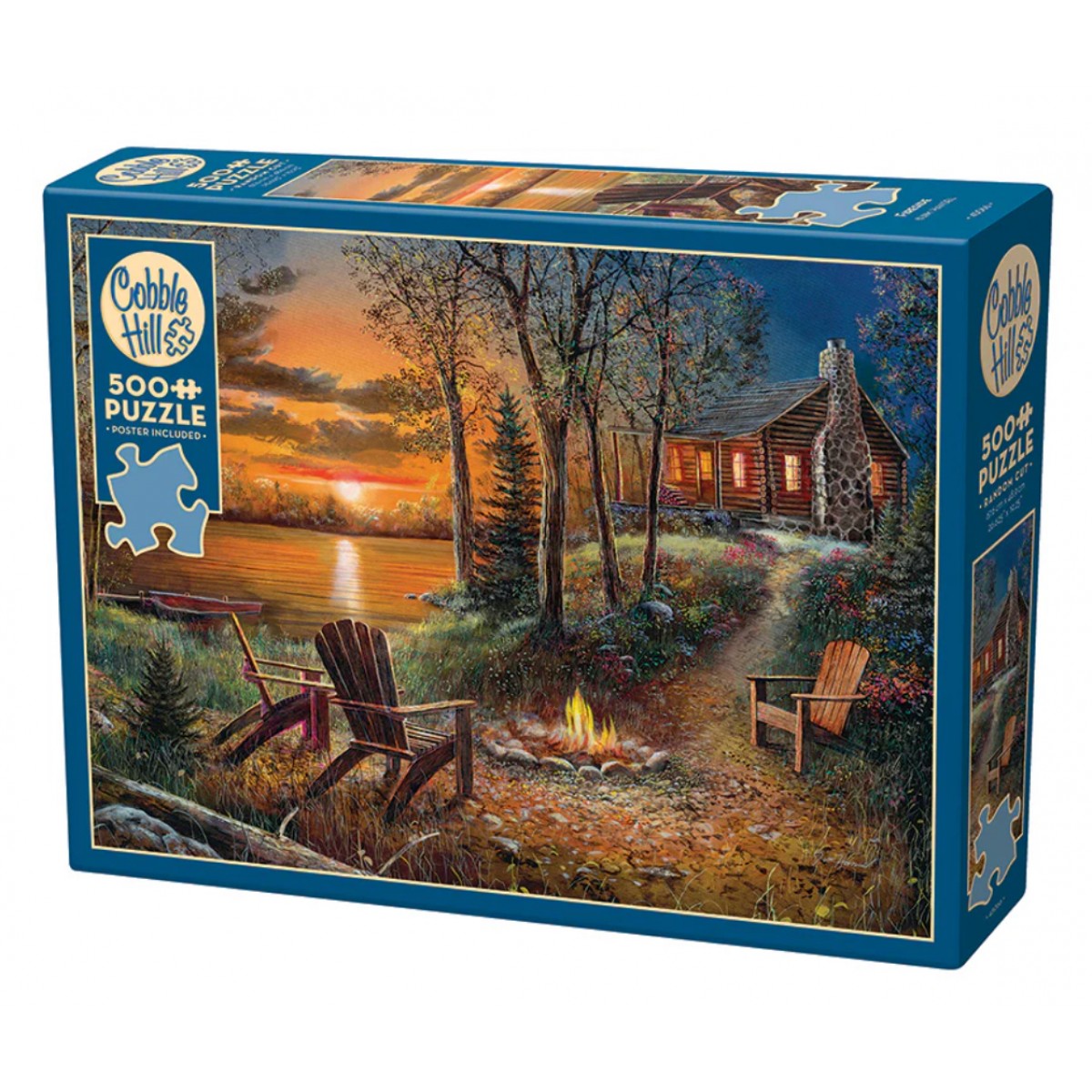 Cobble Hill Jigsaw Puzzle: Fireside