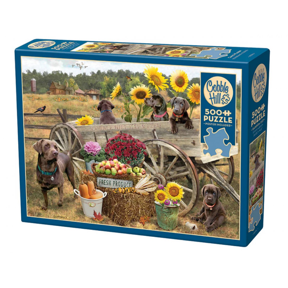 Cobble Hill Jigsaw Puzzle: Choc Wagon Cobble Hill Jigsaw Puzzle: Choc Wagon