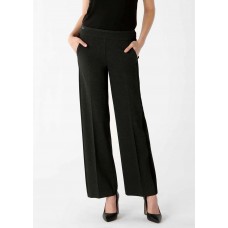 Lisette L - Hollywood Fabric Combo 30" Wide Leg Pant - Charcoal