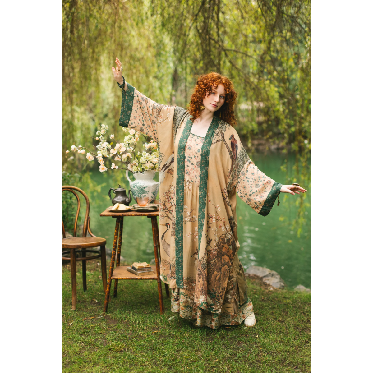 Market of Stars Fable Opera Duster Full Length