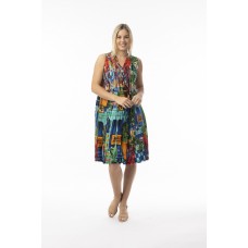 Orientique - Oasis Dress - V-pleated #20-155 Orientique - Oasis Dress - V-pleated #20-155