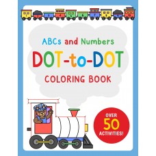 PP ABCs & Numbers Dot-To-Dot Colouring Book