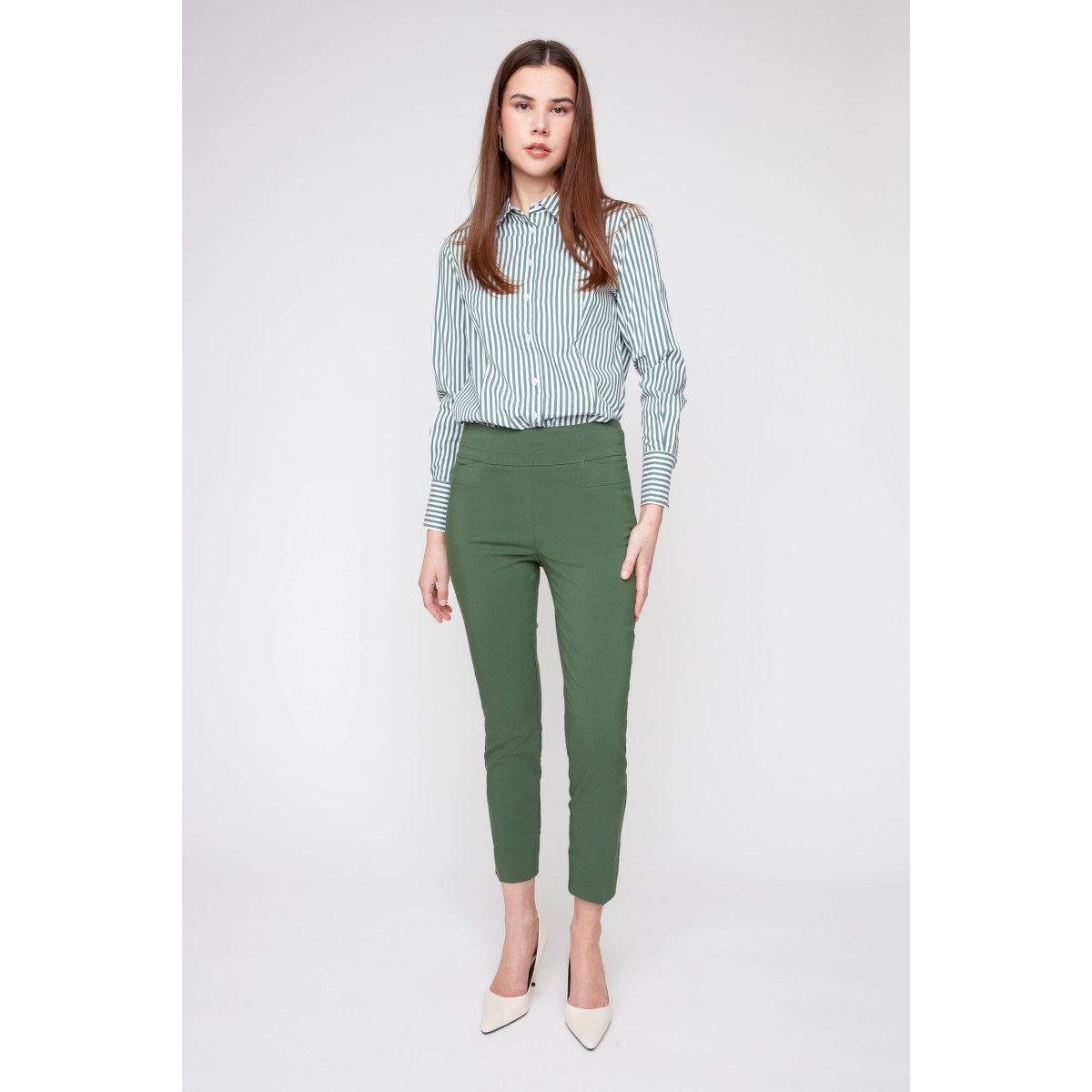 Renuar - Woven Pant - Olive