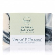 Rocky Mountain Soap Bar Fennel & Charcoal Soap
