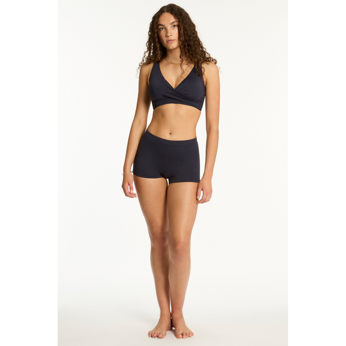 Sea Level - Essentials Katie Boy Leg Pant - Night Sky