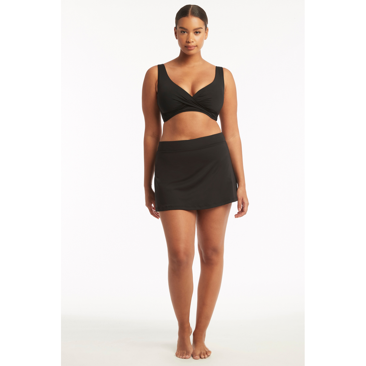 Sea Level - Essentials Swim Skirt - Black