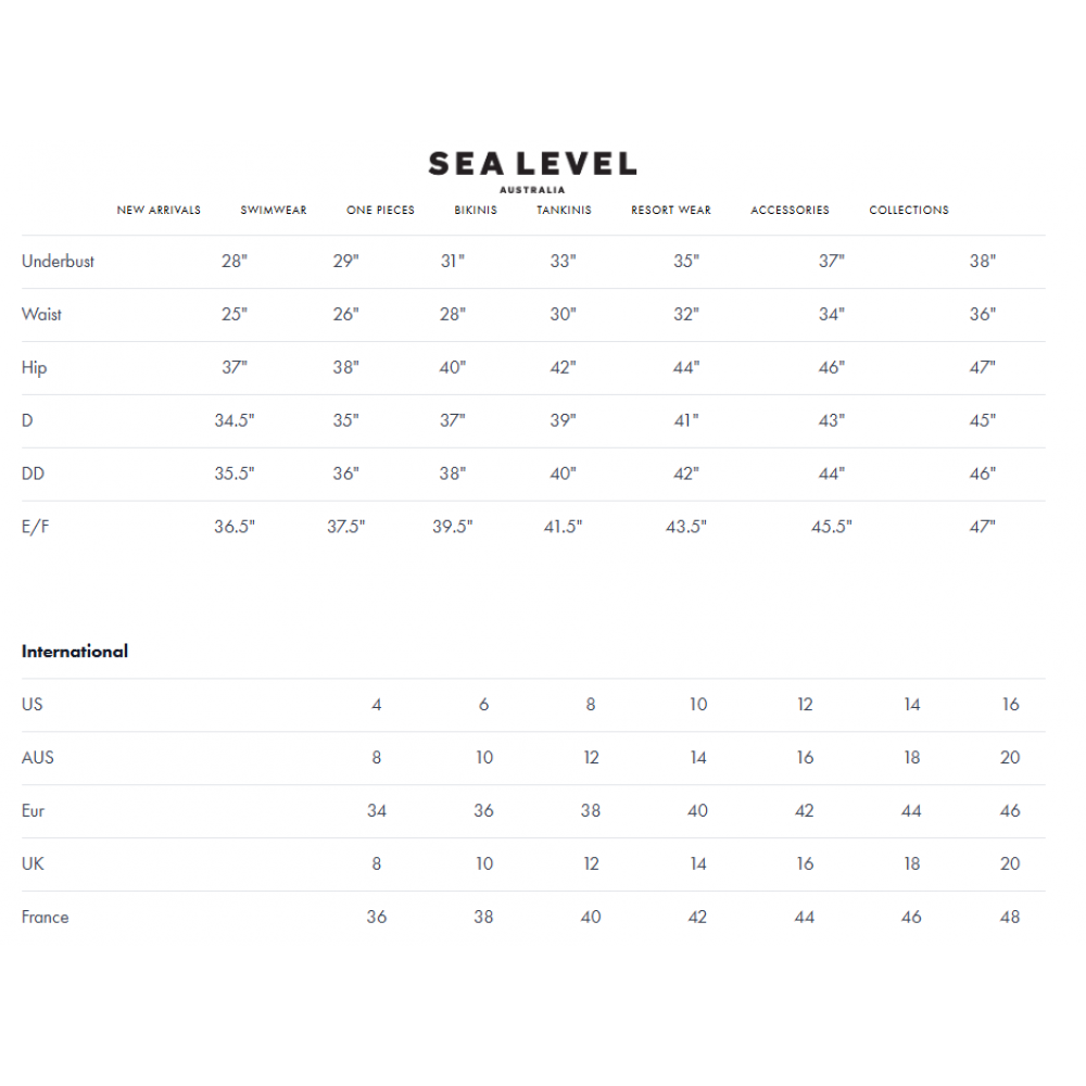 Sea Level - Eco Essentials Frill One Piece - Black