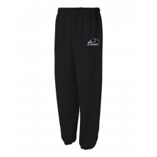 Prince Arthur Youth Gildan Sweatpant Black Left Leg Logo