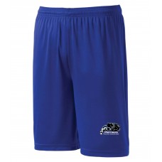 Prince Arthur Youth Shorts Royal Blue Left Leg Logo