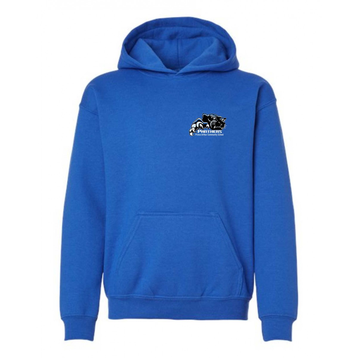 Prince Arthur Youth Gildan Pullover Royal Blue Left Chest Printed Logo Prince Arthur Youth Gildan Pullover Royal Blue Left Chest Printed Logo