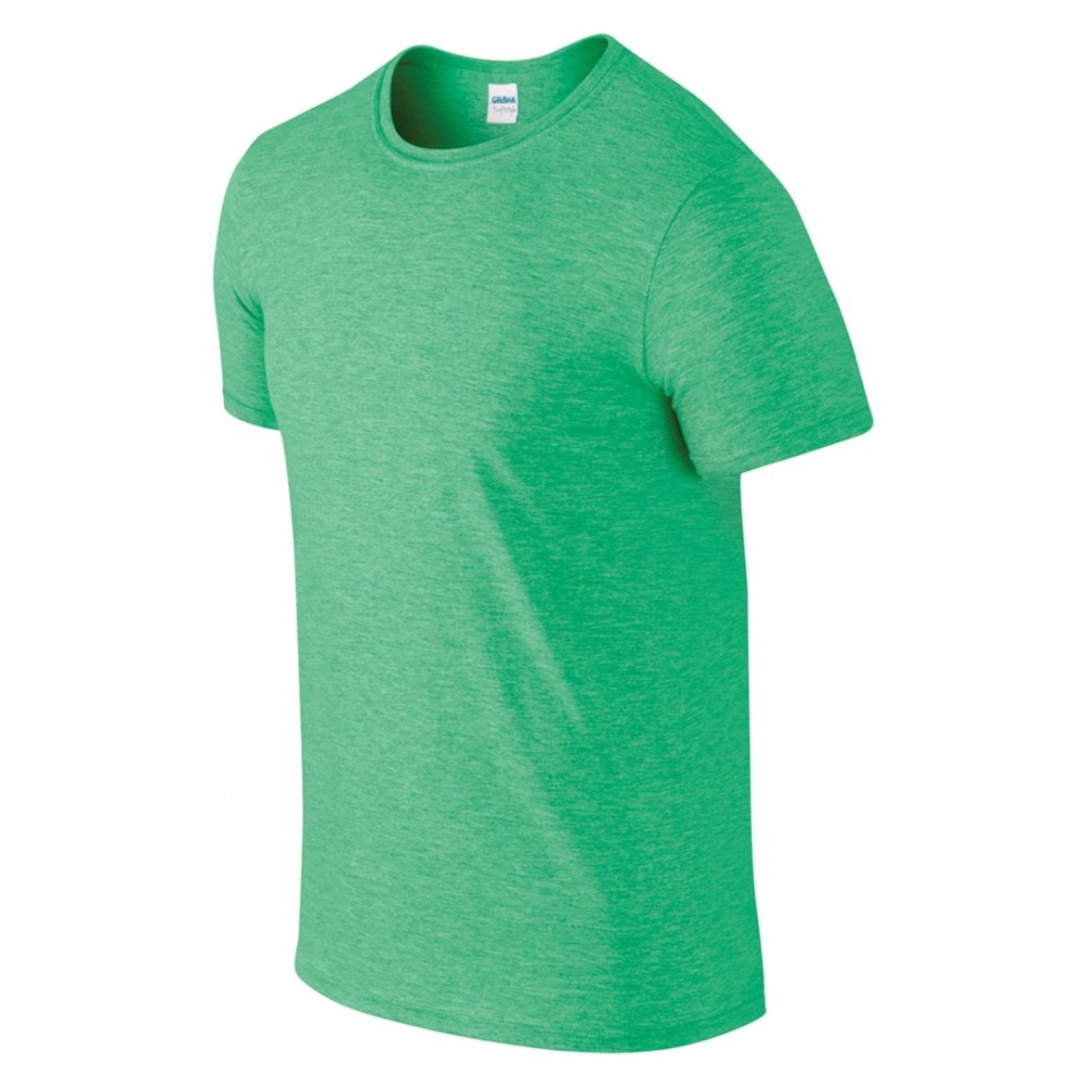 Gildan Softstyle Adult Unisex T-Shirt Heather Irish Green