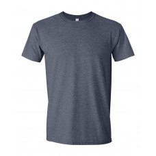 Gildan Softstyle Adult Unisex T-Shirt Heather Navy