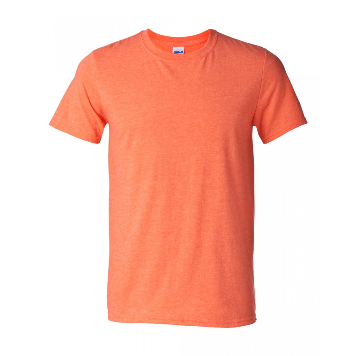 Gildan Softstyle Adult Unisex T-Shirt Heather Orange