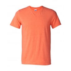 Gildan Softstyle Adult Unisex T-Shirt Heather Orange