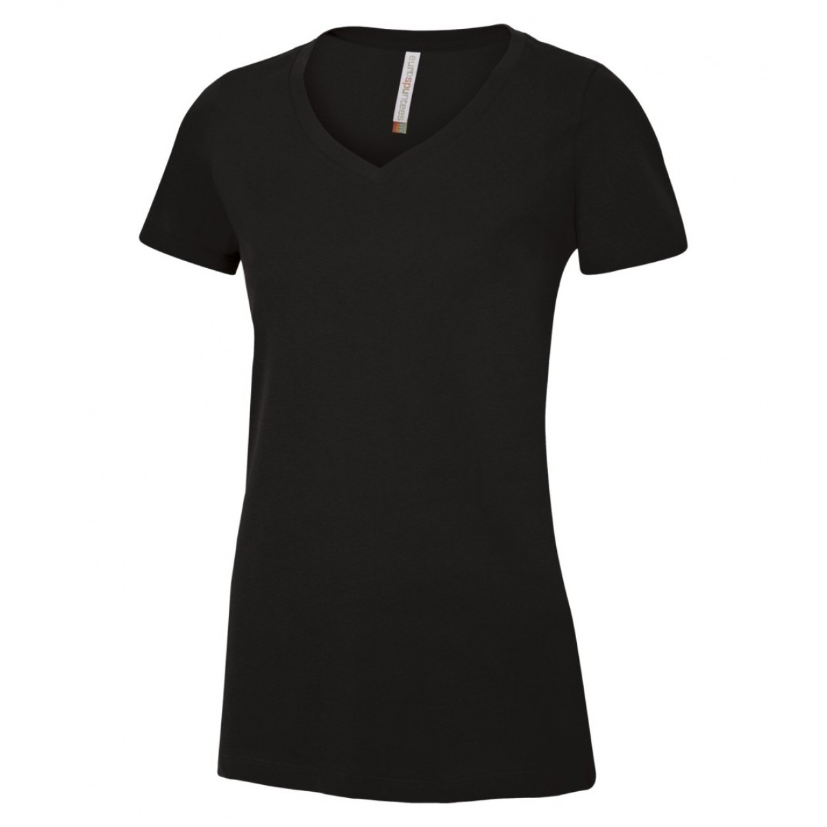 ATC Ladies V-Neck Ring Spun T Navy