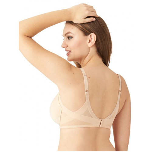 Wacoal Womens Ultimate Side Smoother Underwire T-Shirt Bra, Sand