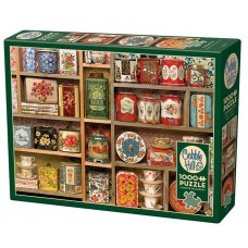 Cobble Hill Jigsaw Puzzle: Vintage Tins Cobble Hill Jigsaw Puzzle: Vintage Tins