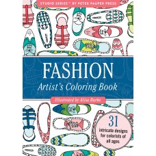 PP Portable Adult Colouring Book: Fashion