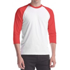 Jerico 3/4 Baseball T-Shirt Red