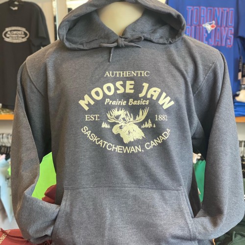 Moose Jaw Prairie Basics Hooded Pullover Dark Heather