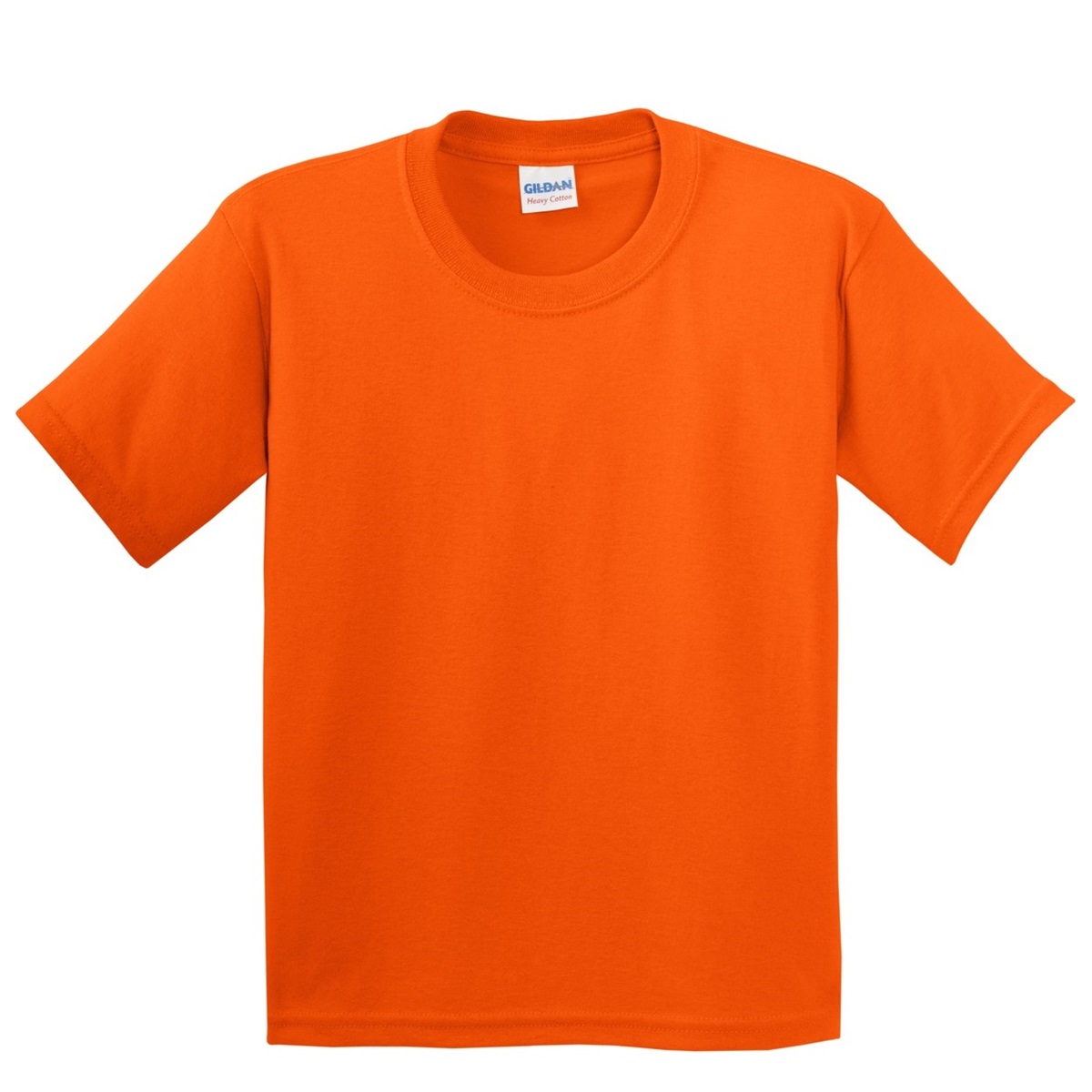 Gildan Heavy Cotton Youth T Orange